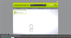 Desktop Screenshot of megustaprobarcosas.com